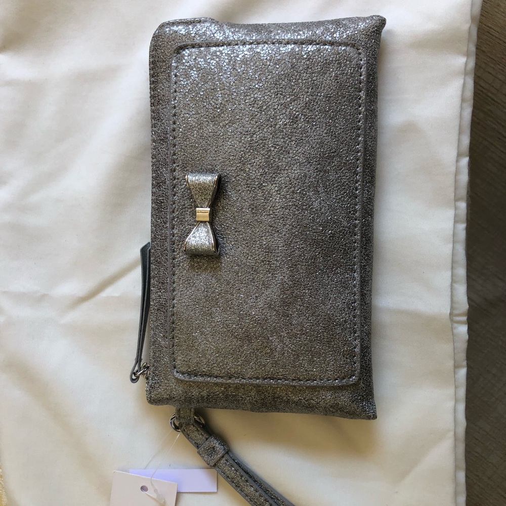 Women’s Candie’s Silver Wristlet